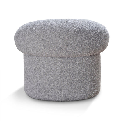 Armchair - Light Grey Boucle