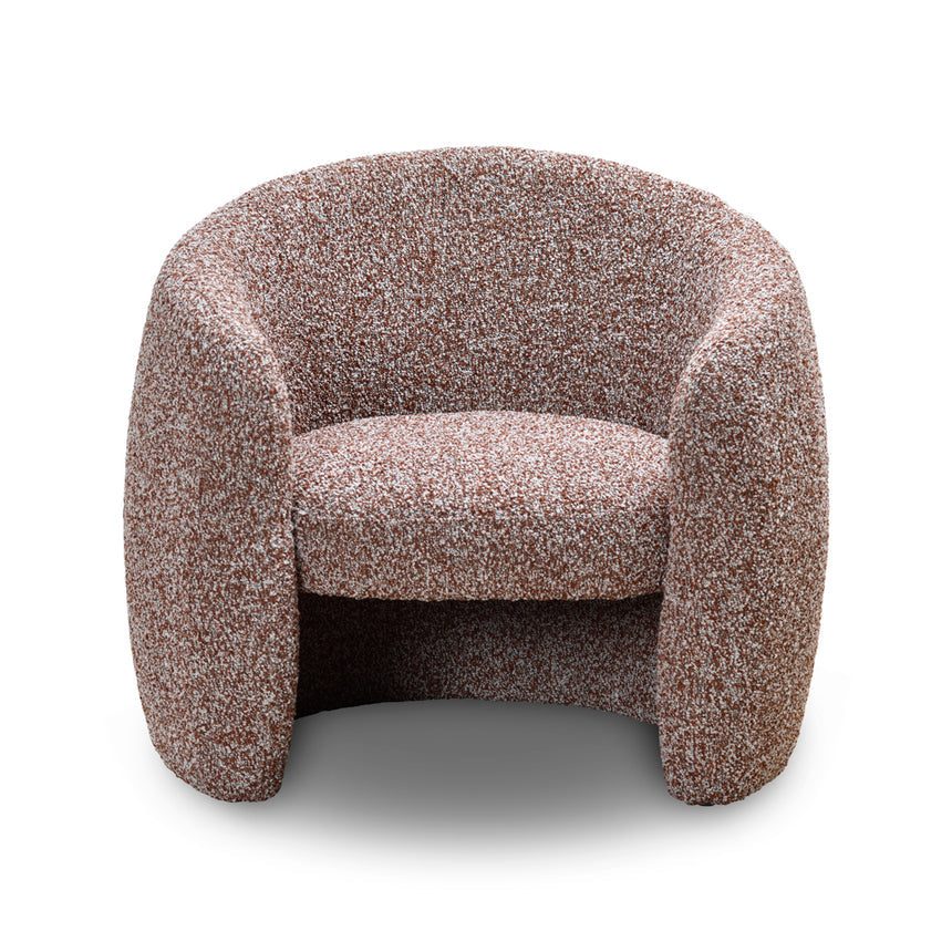 Armchair - Rustic Brown Boucle