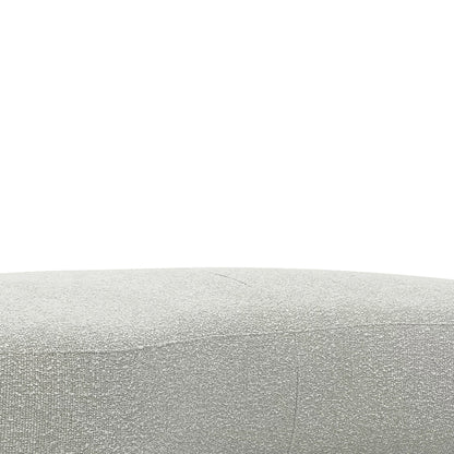 CLC8947-BS 1.8m Long Ottoman - Pearl Grey Boucle