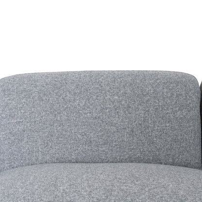 CLC8965-KSO Right Chaise Modular Sofa - Glacier Grey
