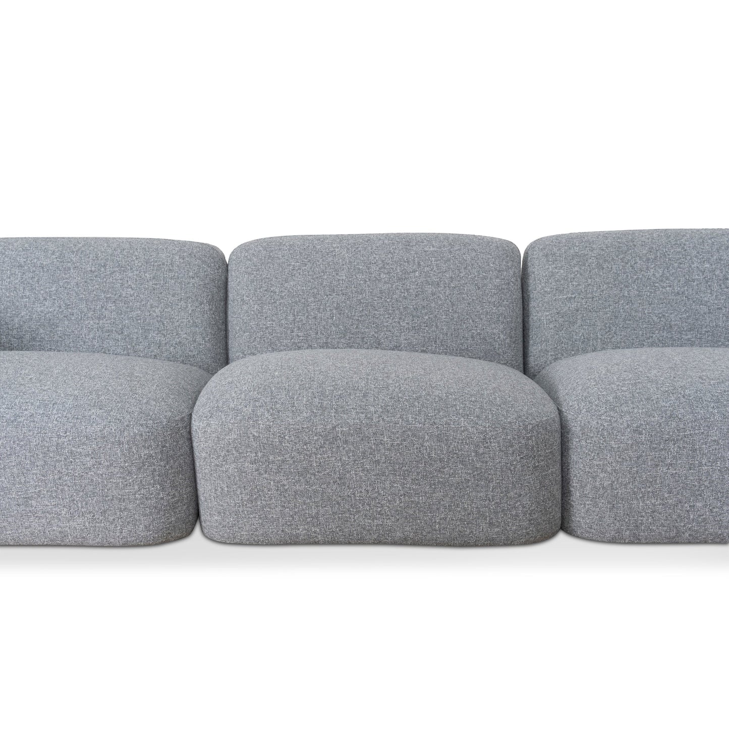 CLC8965-KSO Right Chaise Modular Sofa - Glacier Grey