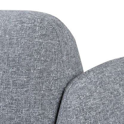 Left Chaise Modular Sofa - Glacier Grey