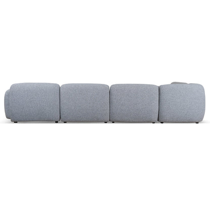 CLC8966-KSO Left Chaise Modular Sofa - Glacier Grey