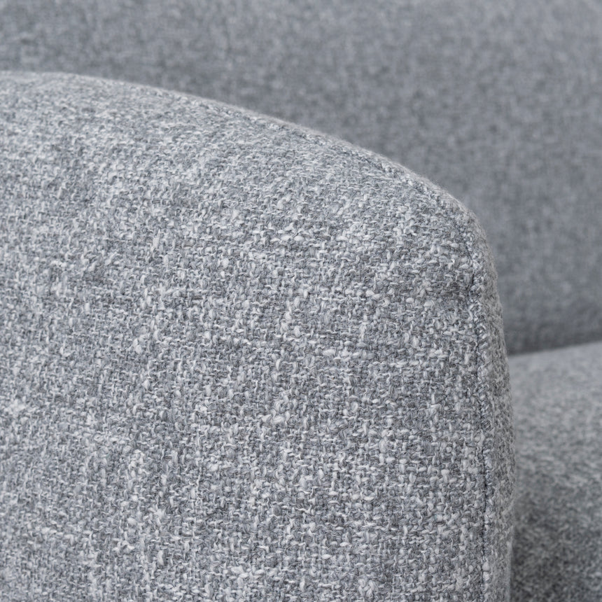 Left Chaise Modular Sofa - Glacier Grey