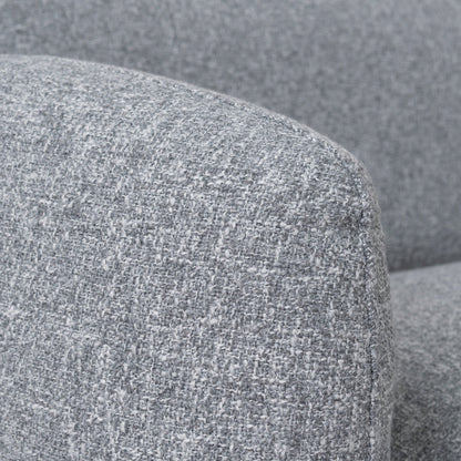 Left Chaise Modular Sofa - Glacier Grey