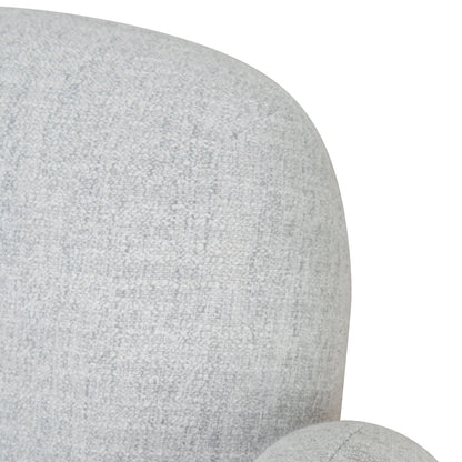 CLC8969-KSO Fabric Armchair - Cloud Grey