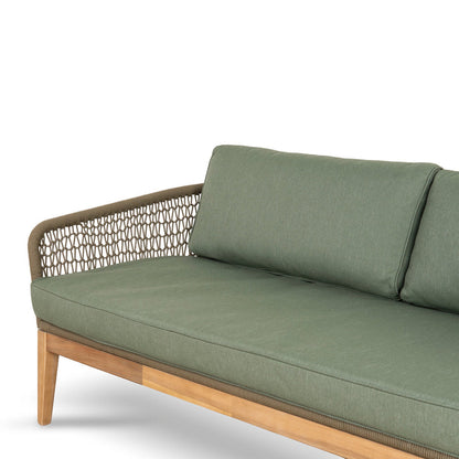 4pcs Outdoor Lounge Set - Royal Stone Green