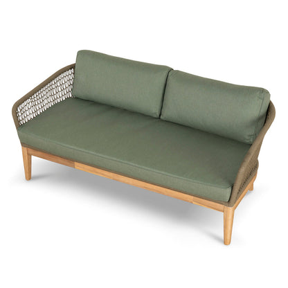 4pcs Outdoor Lounge Set - Royal Stone Green