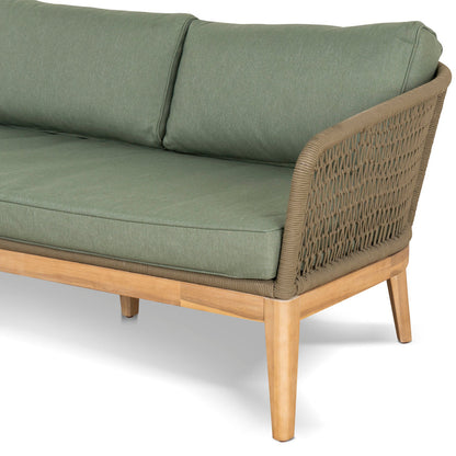 4pcs Outdoor Lounge Set - Royal Stone Green