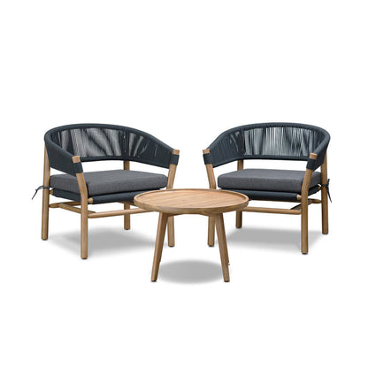 3pcs Outdoor Lounge Set