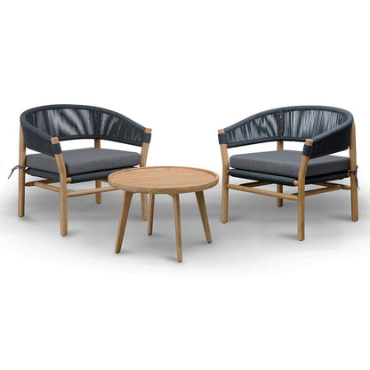 3pcs Outdoor Lounge Set