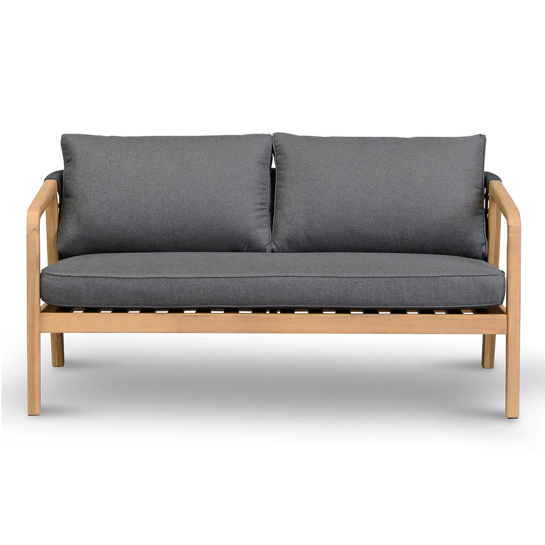 Arlene 4-Piece Outdoor Lounge Set – Natural Acacia – view 4
