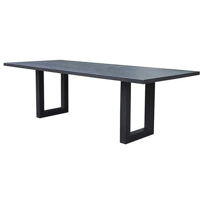 Leeton Dining Table - 2.4m Black
