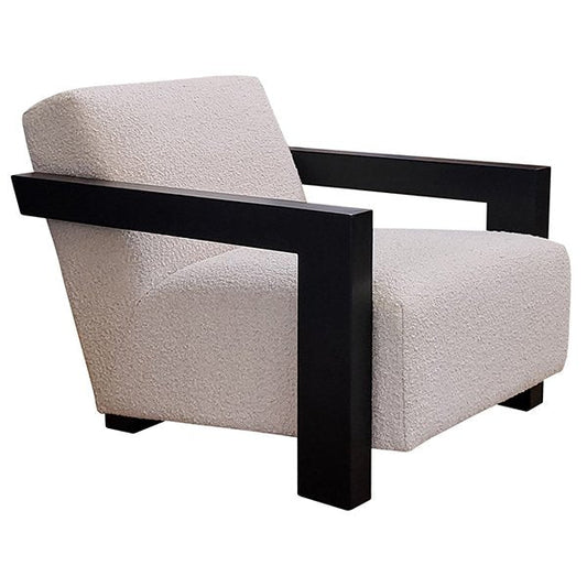 Lennon Arm Chair - Ivory Boucle