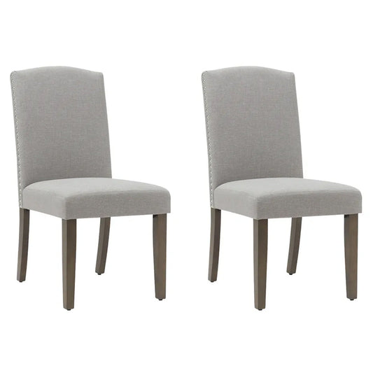 Lethbridge Dining Chair Set of 2 - Taupe
