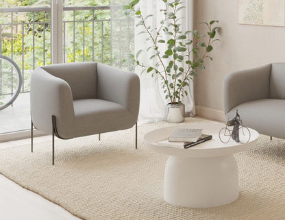 Belle Lounge Chair - Cloud Grey