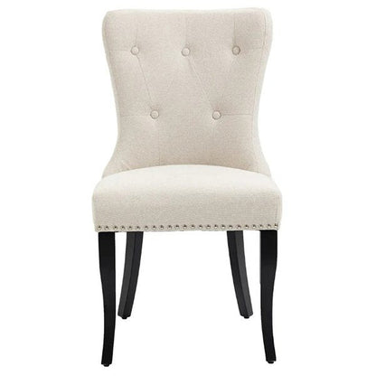 Lugano Dining Chair Set of 2 - Natural