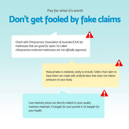 Giselle Bedding Donegal Euro Top Cool Gel Pocket Spring Mattress 34cm Thick King