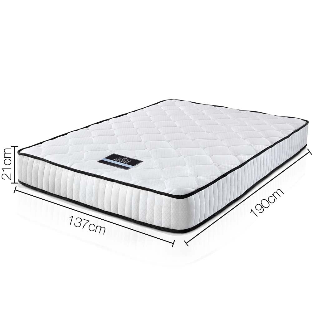 Giselle Bedding Peyton Pocket Spring Mattress 21cm Thick Double
