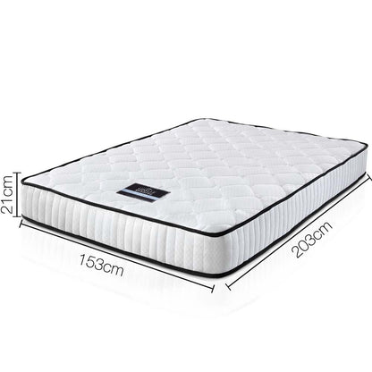 Giselle Bedding Peyton Pocket Spring Mattress 21cm Thick Queen