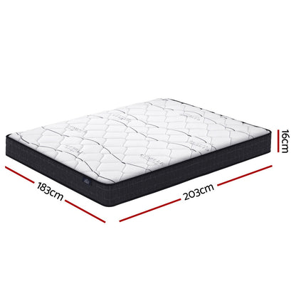 Giselle Bedding 16cm Mattress Medium Firm King
