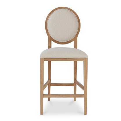 Set of 2 - Lula 65cm Bar Stool - Light Beige