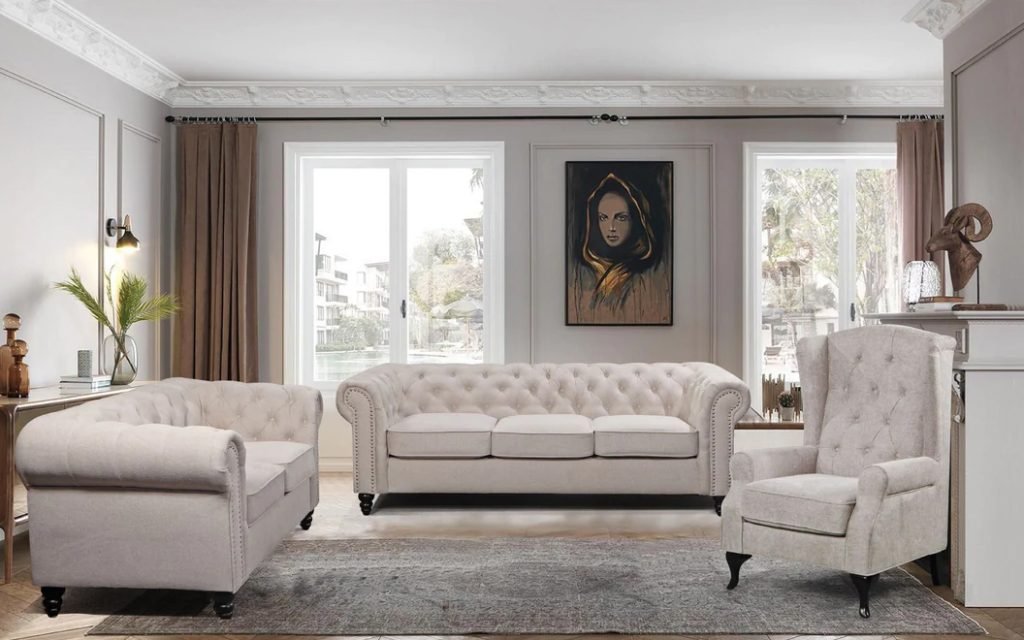 Taegon Chesterfield 2 Seater Sofa