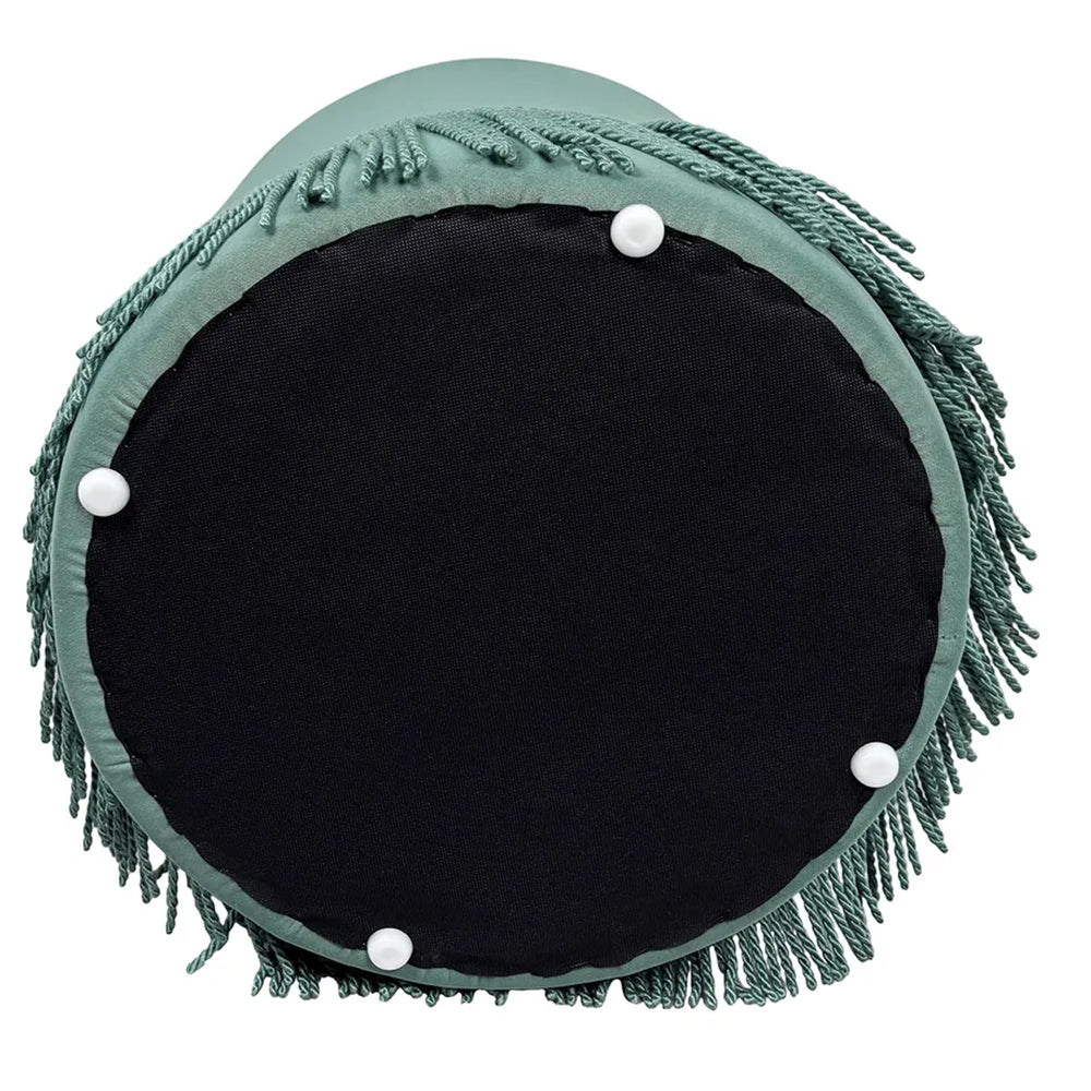 Nemi Stool - Duck Egg Blue Velvet