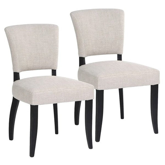 Noah Dining Chair Set of 2 - Natural Linen