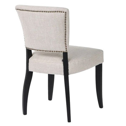 Noah Dining Chair Set of 2 - Natural Linen