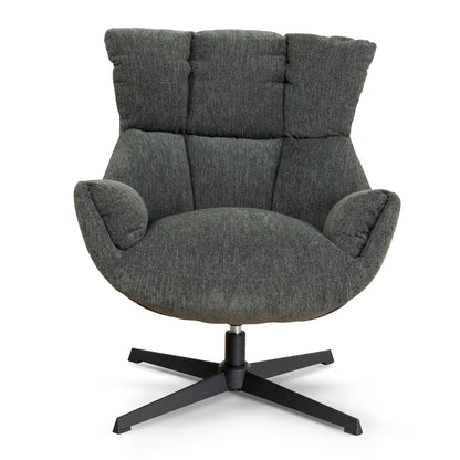 COC10288-LF Swivel Armchair - Dark Fern Green