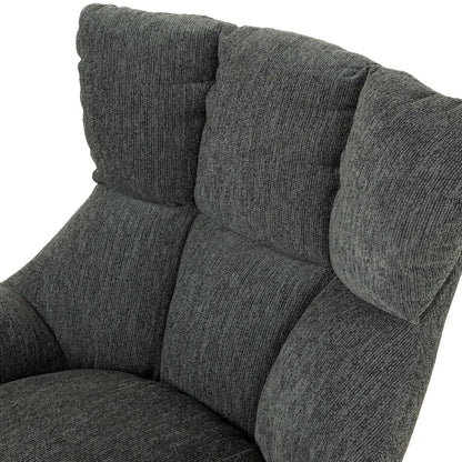 COC10288-LF Swivel Armchair - Dark Fern Green