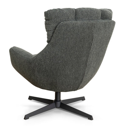 COC10288-LF Swivel Armchair - Dark Fern Green
