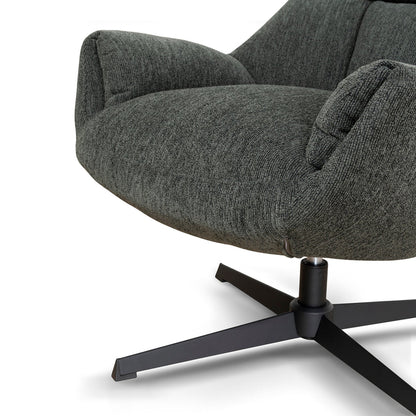 Swivel Armchair - Dark Fern Green