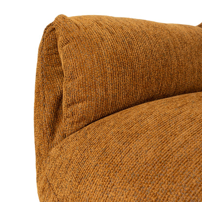 COC10289-LF Swivel Armchair - Honey Yellow