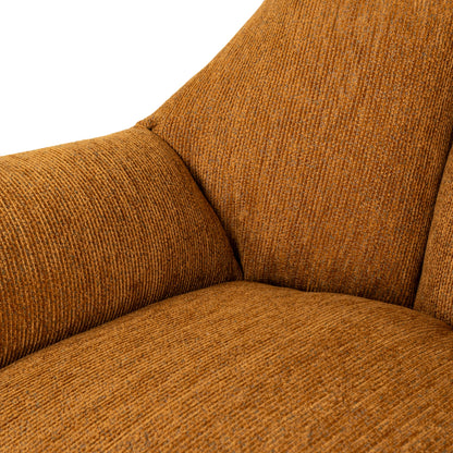 COC10289-LF Swivel Armchair - Honey Yellow