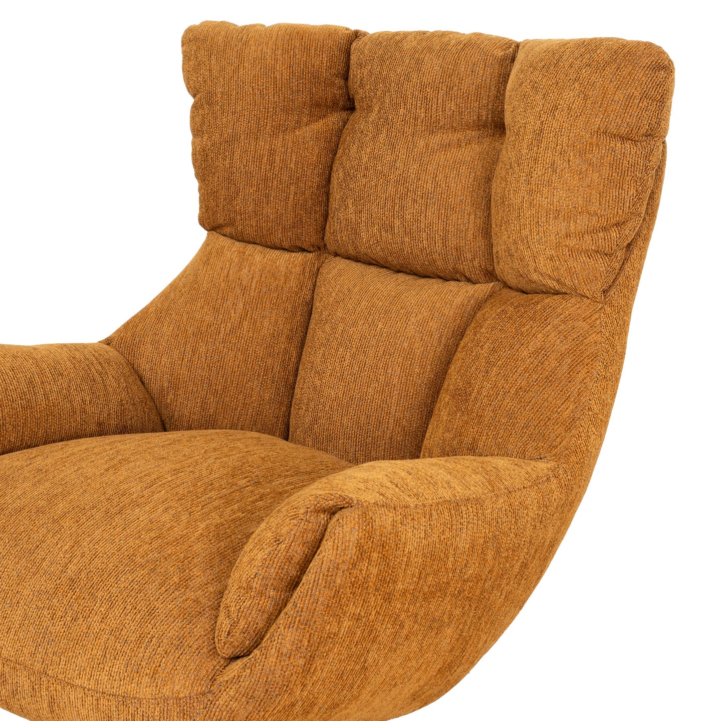 COC10289-LF Swivel Armchair - Honey Yellow