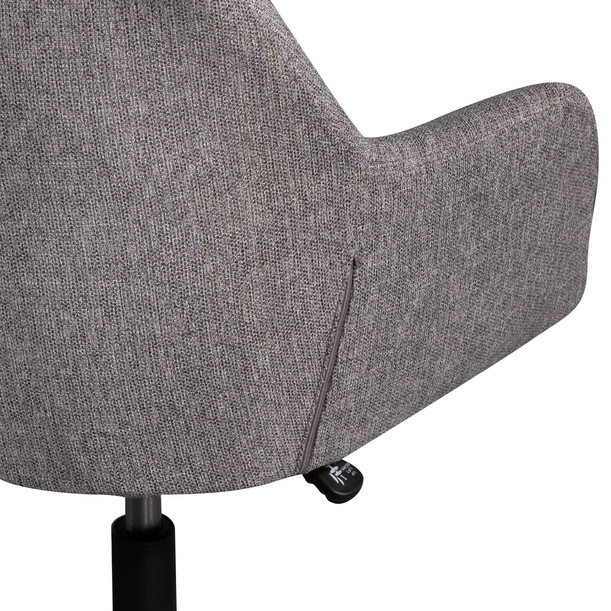 Osian Fabric Office Chair – Lead Grey – view 7
