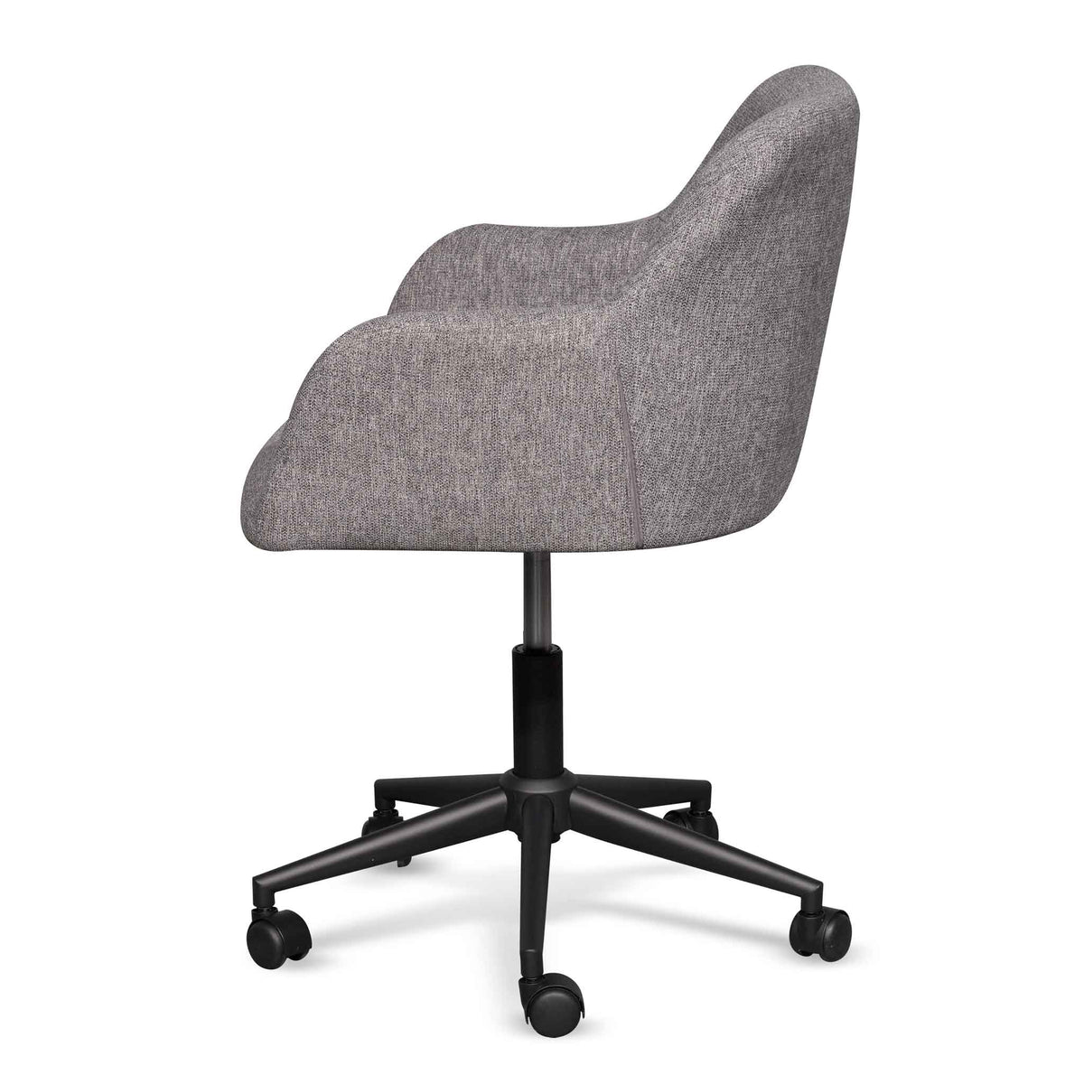 Osian Fabric Office Chair – Lead Grey – view 2