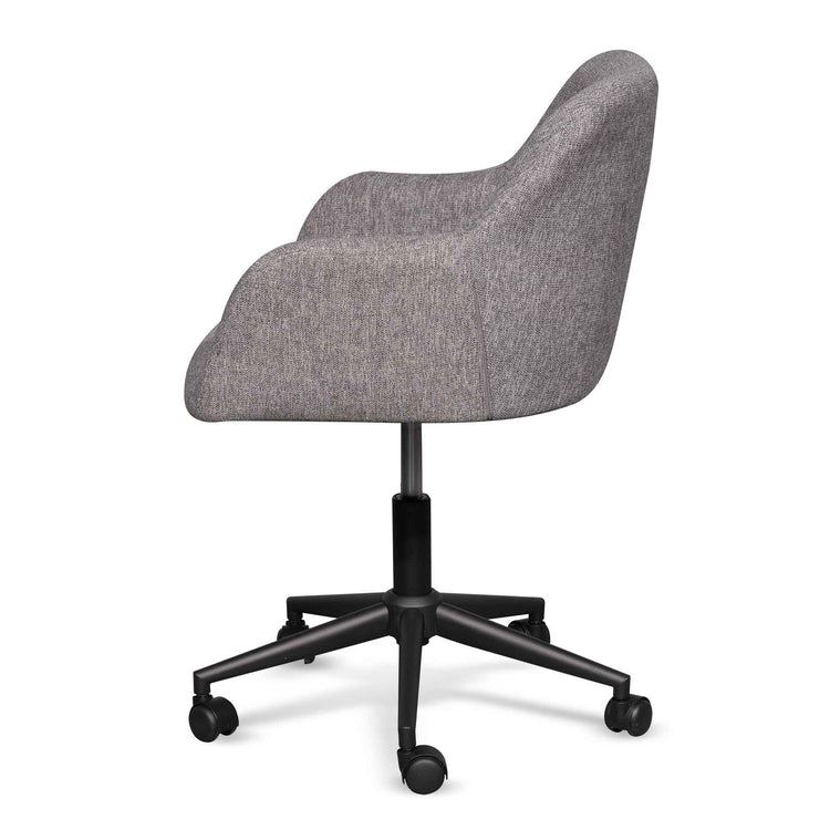 Osian Fabric Office Chair – Lead Grey – view 2