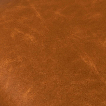 Office Chair - Vintage Tan with Black Base