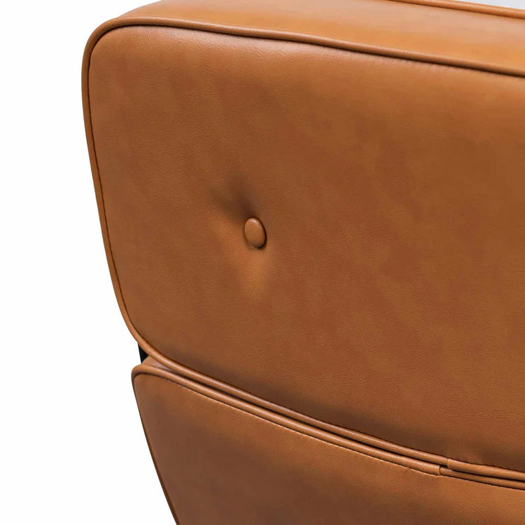 Gustav Adjustable Office Leather Chair - Honey Tan