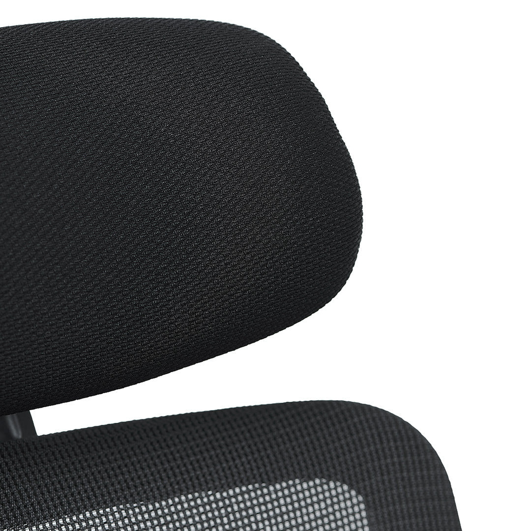 Walther Mesh Office Chair – Full Black – view 4