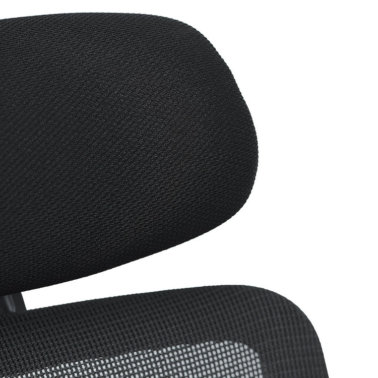 Walther Mesh Office Chair – Full Black – view 4