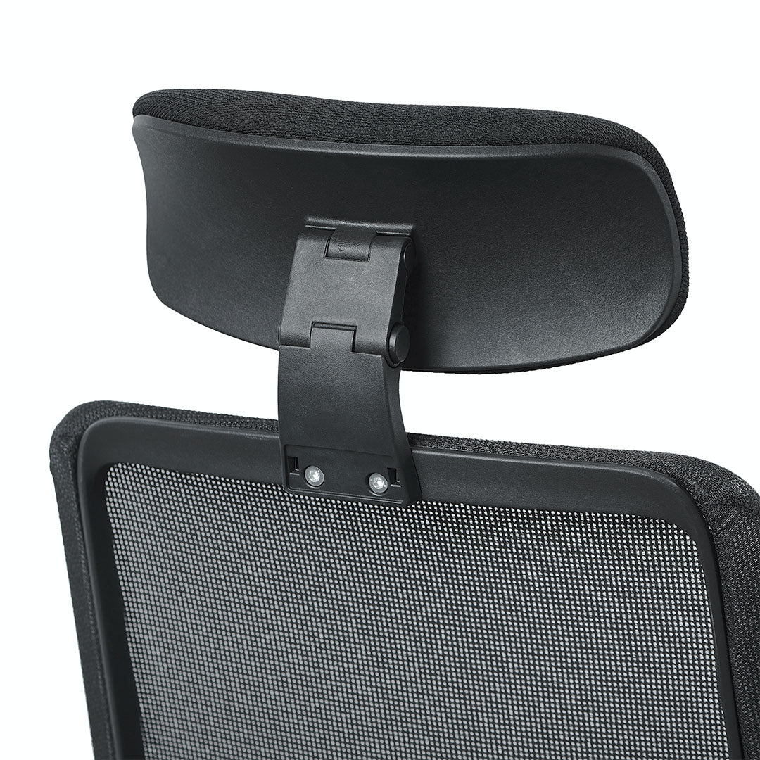 Walther Mesh Office Chair – Full Black – view 10