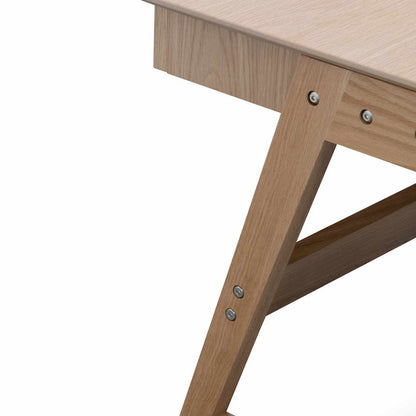 1.2m Wooden Office Desk - Natural