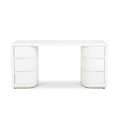 1.6m Office Desk - White