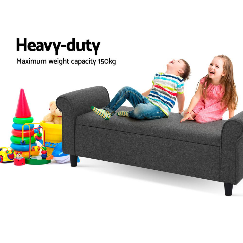 Artiss Linen Storage Ottoman - Large