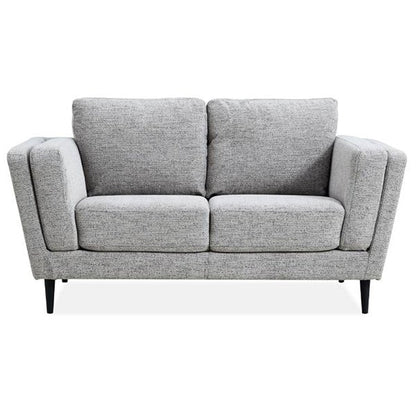 Bristol 2 Seater Fabric Sofa - Pepper