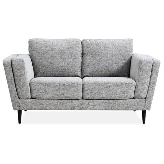 Bristol 2 Seater Fabric Sofa - Pepper
